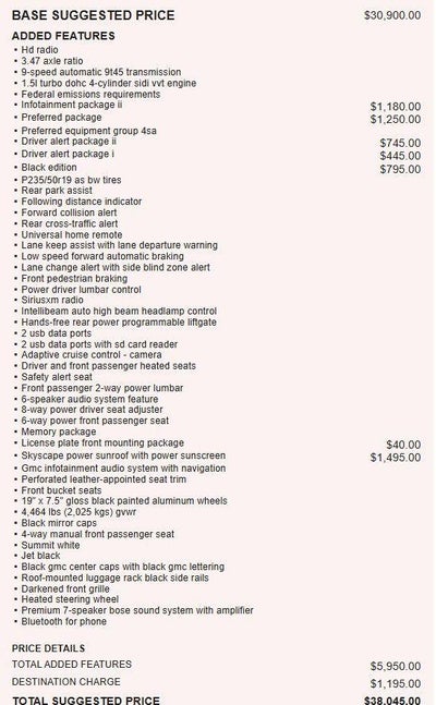 2019 GMC Terrain SLT