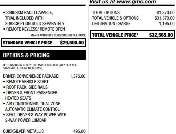 2022 GMC Terrain SLE