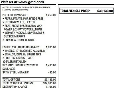 2020 GMC Terrain SLT
