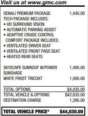 2024 GMC Terrain Denali