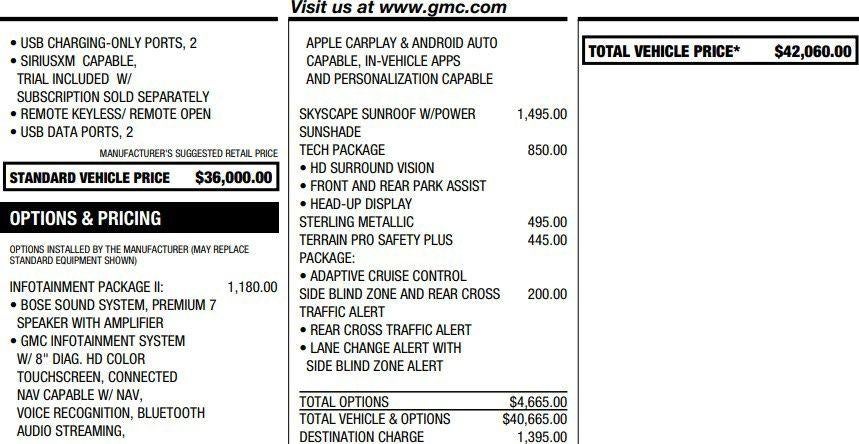 2023 GMC Terrain AT4