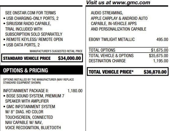 2022 GMC Terrain AT4
