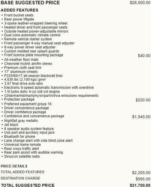 2018 Chevrolet Equinox LT