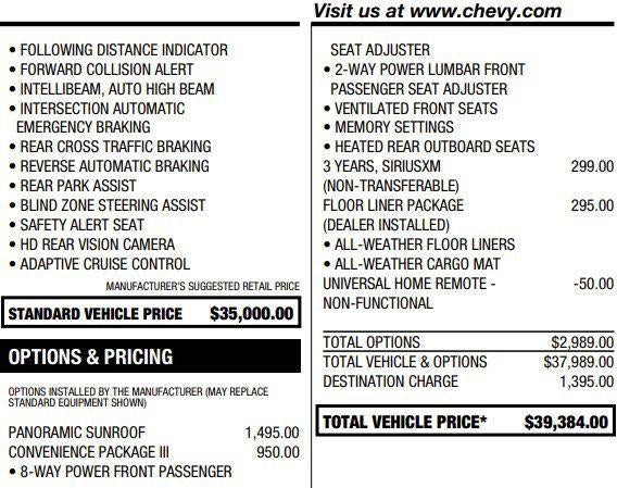 2025 Chevrolet Equinox RS