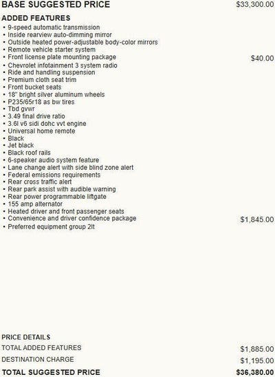 2019 Chevrolet Blazer Base