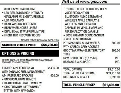 2021 GMC Sierra 1500 AT4