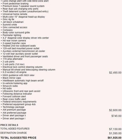 2019 GMC Sierra 1500 AT4