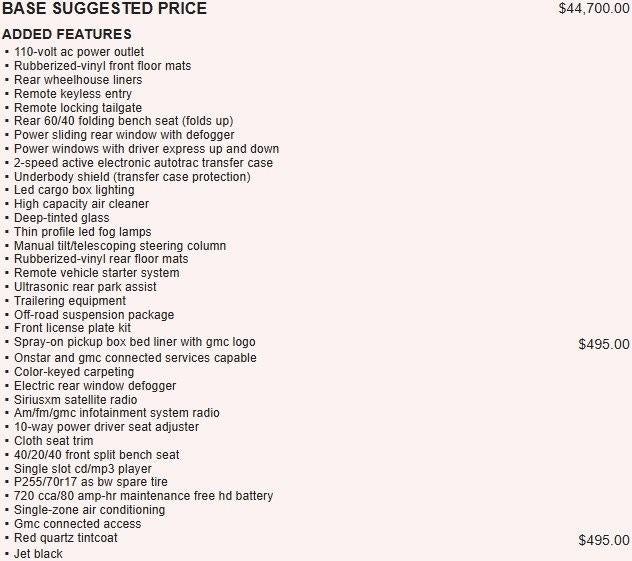 2018 GMC Sierra 1500 SLE