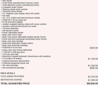 2018 GMC Sierra 1500 SLE