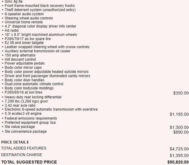 2018 GMC Sierra 1500 SLE