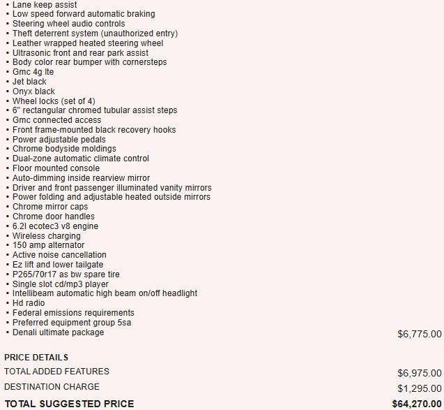 2018 GMC Sierra 1500 Denali
