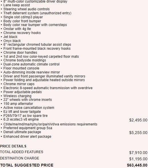 2016 GMC Sierra 1500 Denali