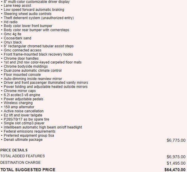 2018 GMC Sierra 1500 Denali