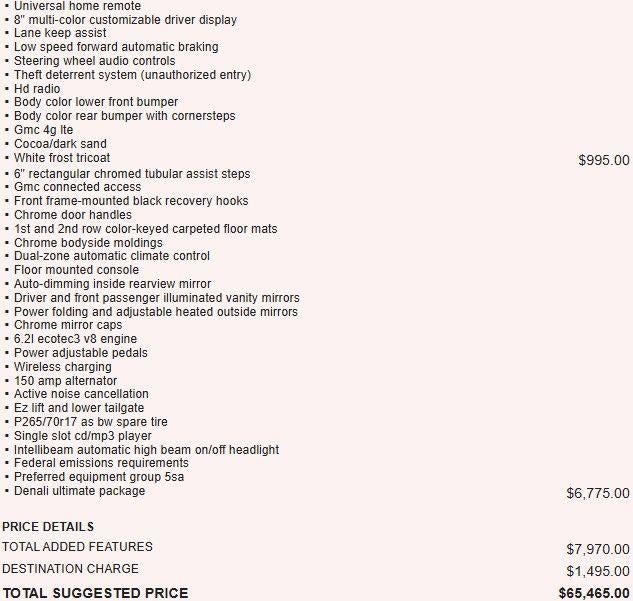 2018 GMC Sierra 1500 Denali