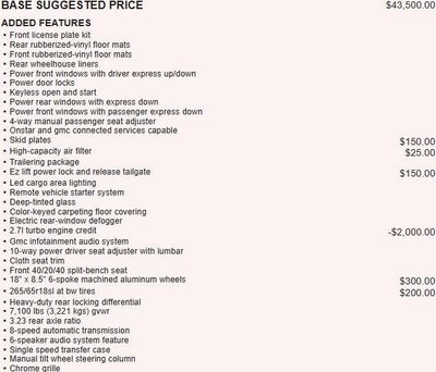 2019 GMC Sierra 1500 SLE