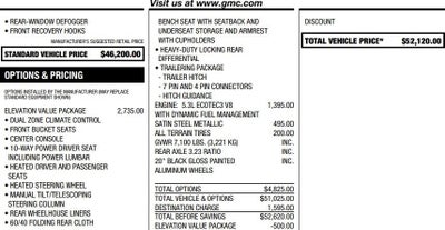 2020 GMC Sierra 1500 Elevation