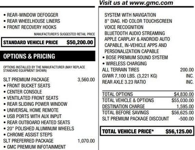 2020 GMC Sierra 1500 SLT