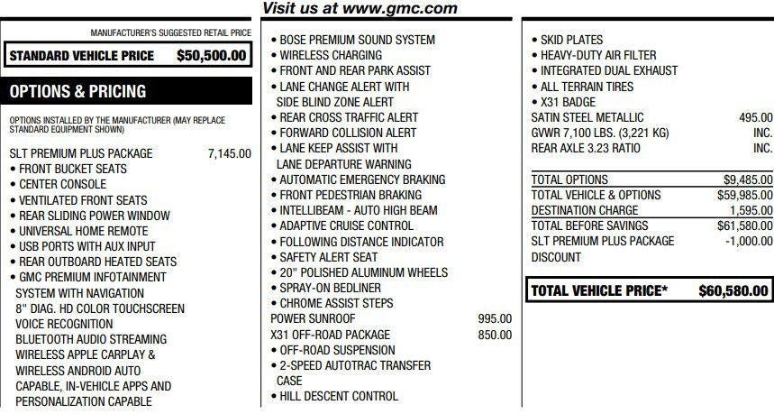 2021 GMC Sierra 1500 SLT