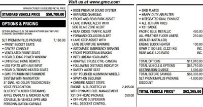 2020 GMC Sierra 1500 SLT