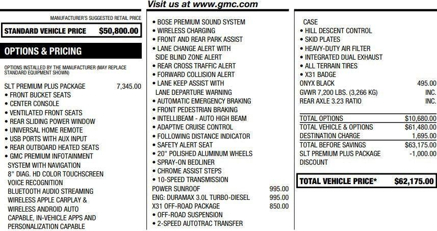 2021 GMC Sierra 1500 SLT