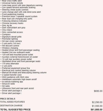 2019 GMC Sierra 1500 Denali