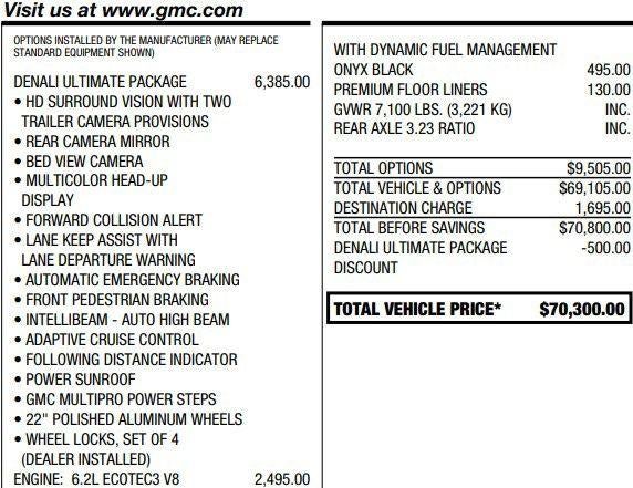 2021 GMC Sierra 1500 Denali