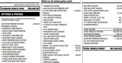 2025 GMC Sierra 1500 Elevation