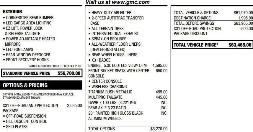 2025 GMC Sierra 1500 Elevation