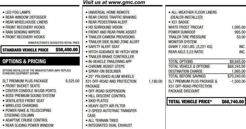 2024 GMC Sierra 1500 SLT