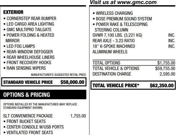 2026 GMC Sierra 1500 SLT