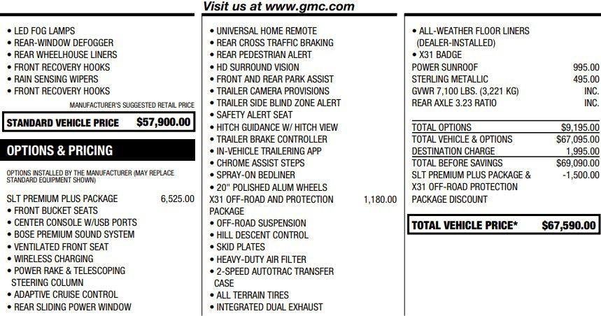 2024 GMC Sierra 1500 SLT