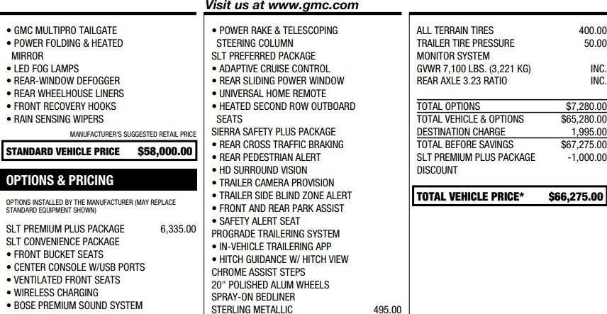 2025 GMC Sierra 1500 SLT