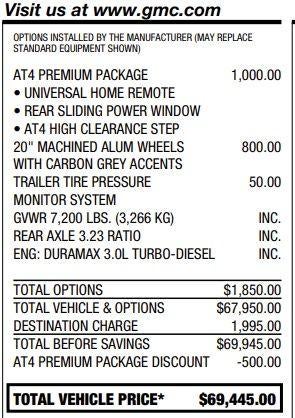 2024 GMC Sierra 1500 AT4