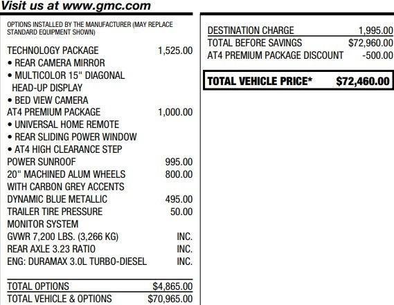 2024 GMC Sierra 1500 AT4