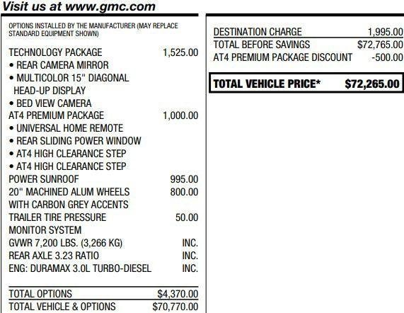 2024 GMC Sierra 1500 AT4