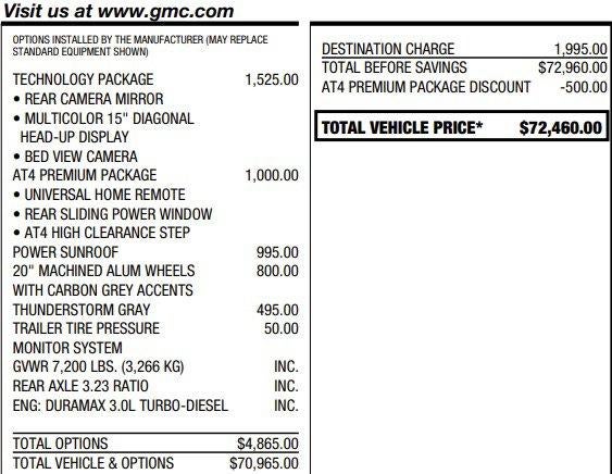 2024 GMC Sierra 1500 AT4