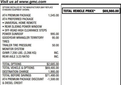 2025 GMC Sierra 1500 AT4