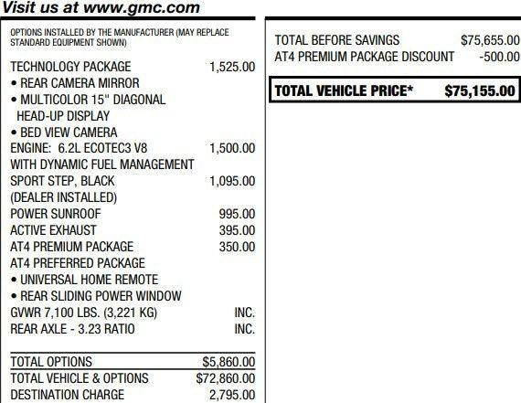 2026 GMC Sierra 1500 AT4