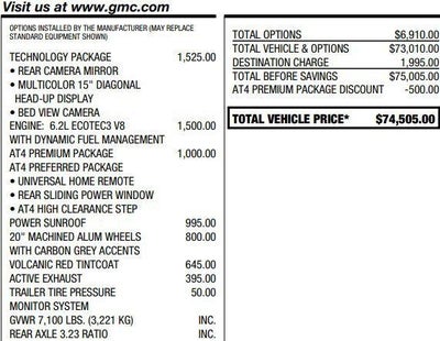 2024 GMC Sierra 1500 AT4