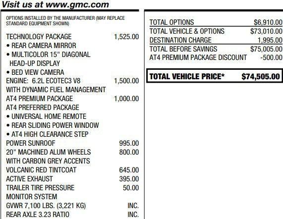 2024 GMC Sierra 1500 AT4