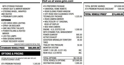 2025 GMC Sierra 1500 AT4