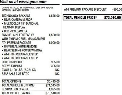 2024 GMC Sierra 1500 AT4