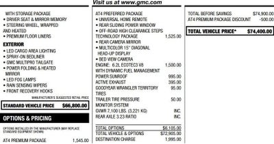 2025 GMC Sierra 1500 AT4