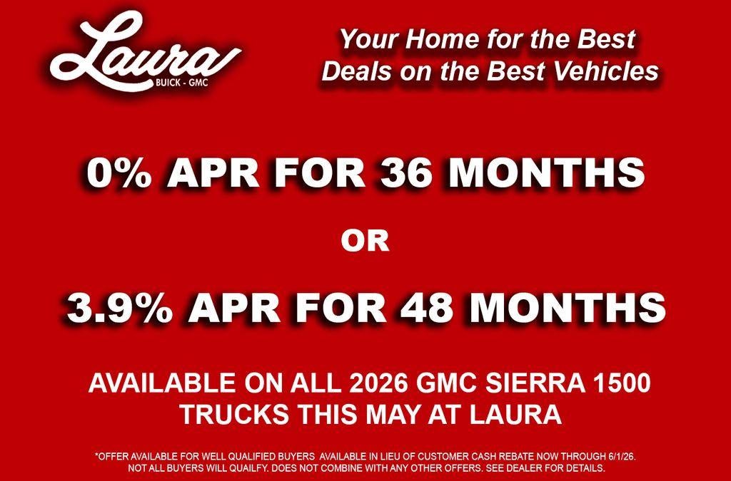2026 GMC Sierra 1500 AT4X