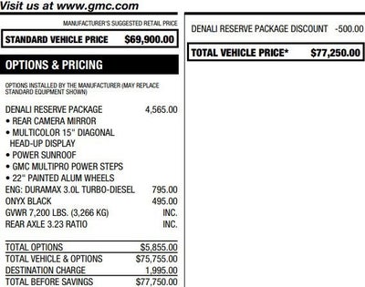 2024 GMC Sierra 1500 Denali