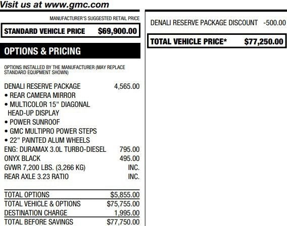 2024 GMC Sierra 1500 Denali