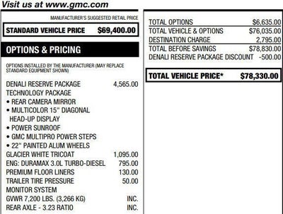 2026 GMC Sierra 1500 Denali