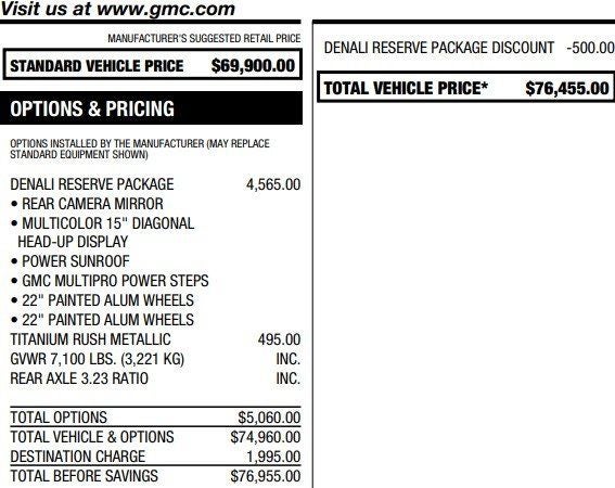 2024 GMC Sierra 1500 Denali