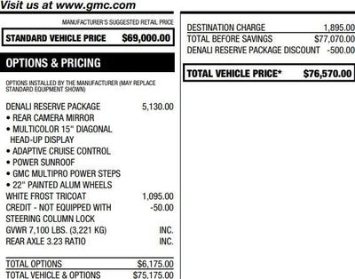 2023 GMC Sierra 1500 Denali