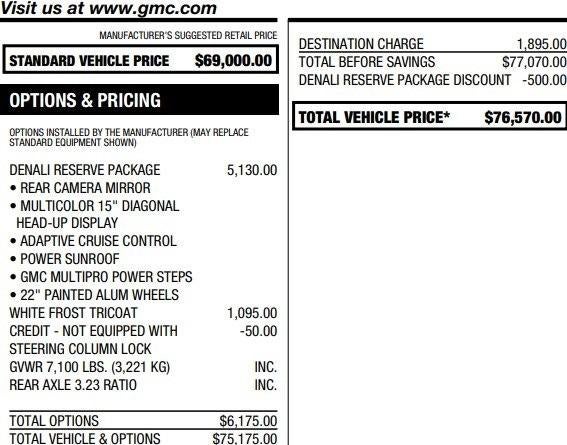 2023 GMC Sierra 1500 Denali